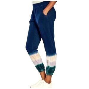 Wildfox Womens Dip Tie Dye Lounge Jogger Pants Size Small